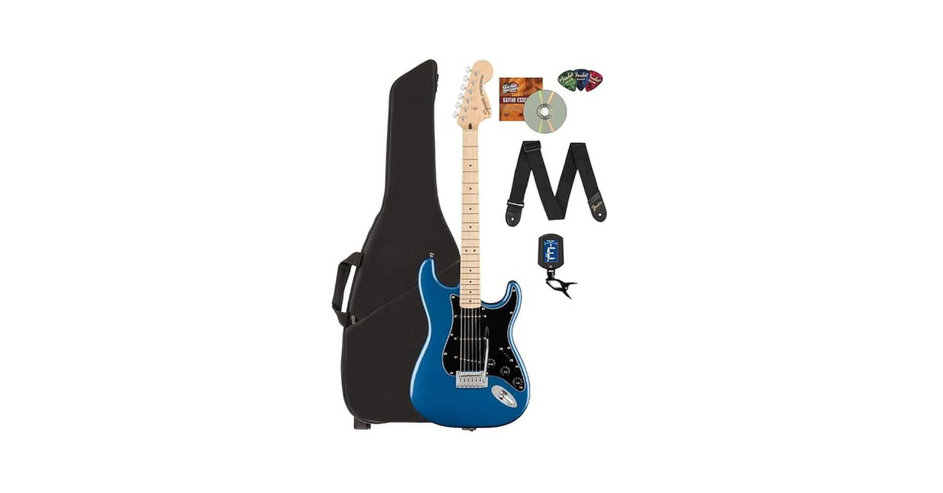 Amazon.com: Fender Squier Affinity 系列Stratocaster - 普萊西
